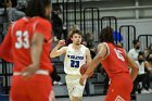 MBBall vs BSU  Men’s Basketball vs Bridgewater State University. - Photo by Keith Nordstrom : Wheaton, Basketball